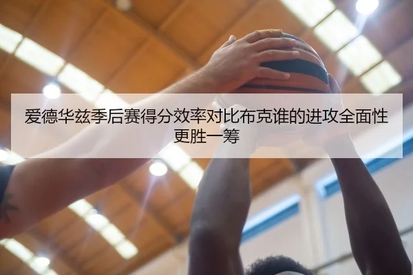 爱德华兹季后赛得分效率对比布克谁的进攻全面性更胜一筹